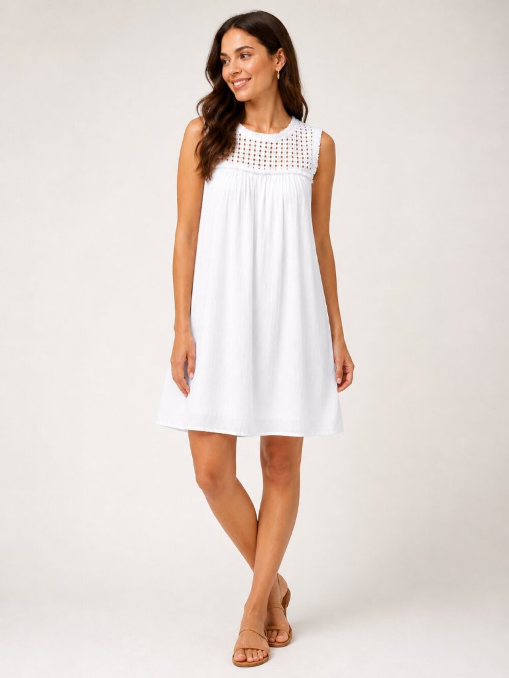 NWT Tommy Bahama Crinkle Rayon Sleeveless Dress